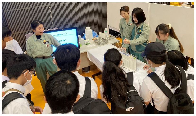 水溶液の呈色実験
