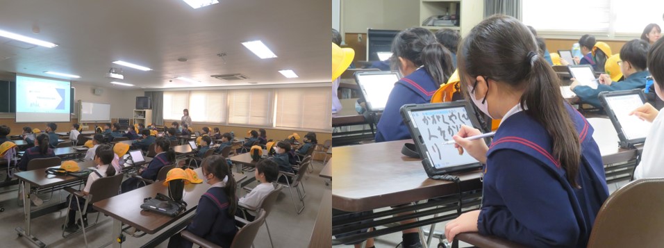 プラント見学の様子